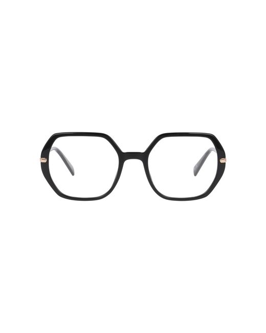 Levi's Black Rectangle Plastic Eyeglasses Online