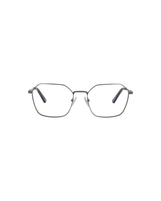 London Retro Black Irregular Metal Eyeglasses Online