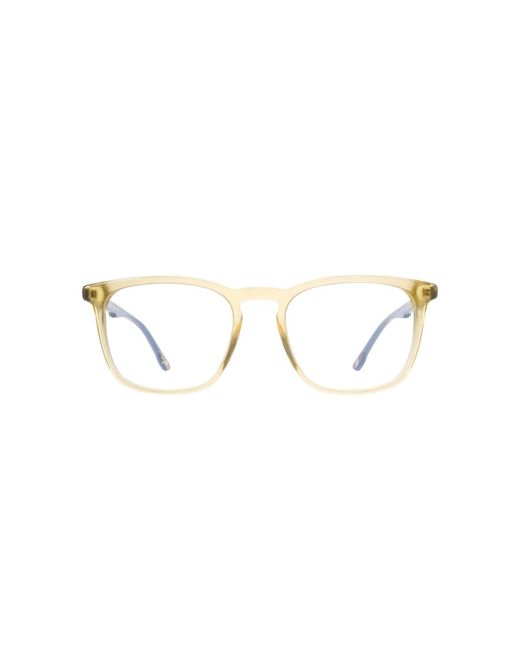 New Balance Black Square Acetate Eyeglasses Online for men