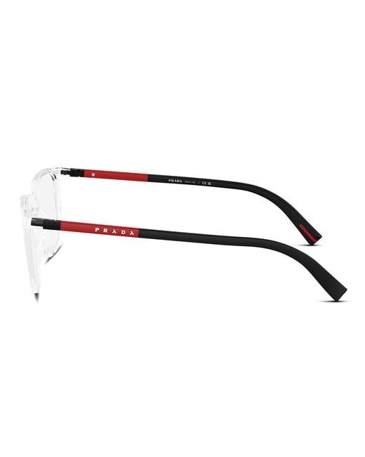 Prada Linea Rossa Black Ps04Rv for men