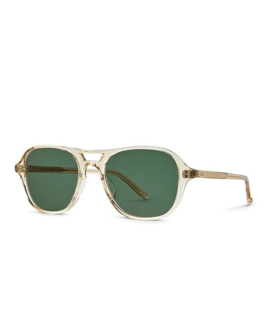 Garrett Leight Green Doc Sun