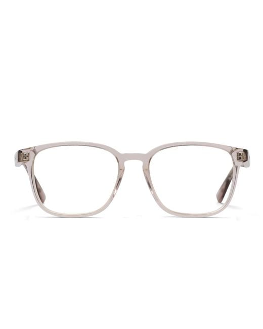 McQueen Black Am0462O,Clear for men