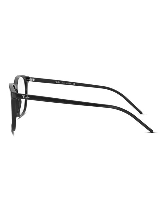Ray-Ban Black Square Acetate Eyeglasses