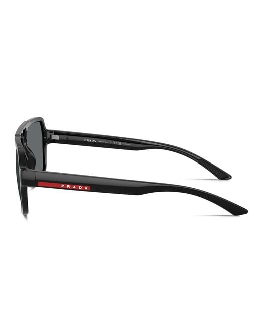 Prada Linea Rossa Black Psa06S for men