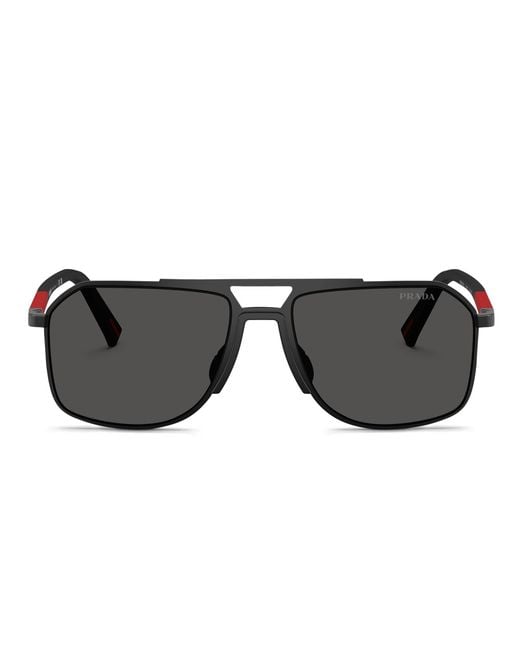 Prada Linea Rossa Black Psb51S for men