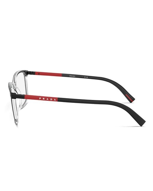 Prada Linea Rossa Black Ps02Rv for men