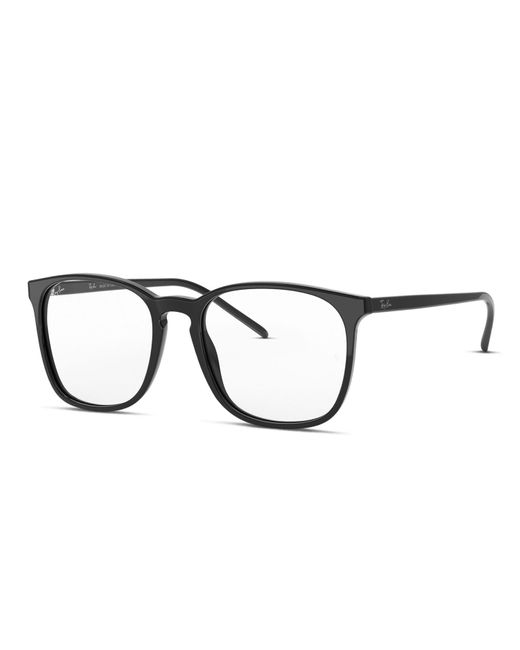 Ray-Ban Black Square Acetate Eyeglasses