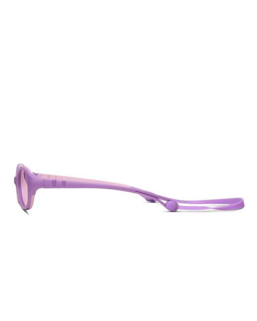 Oublie Black Lightweight Oval Eyeglasses for Girls
