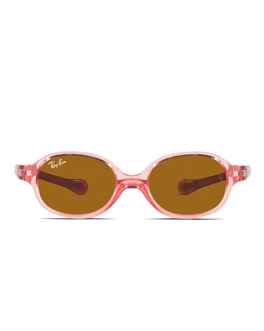 Ray-Ban Black Oval Toddler Sunglasses