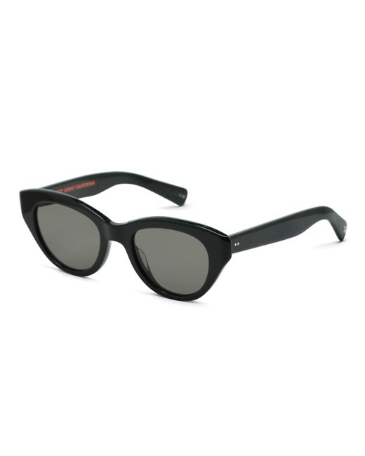 Garrett Leight Black Dottie Sun