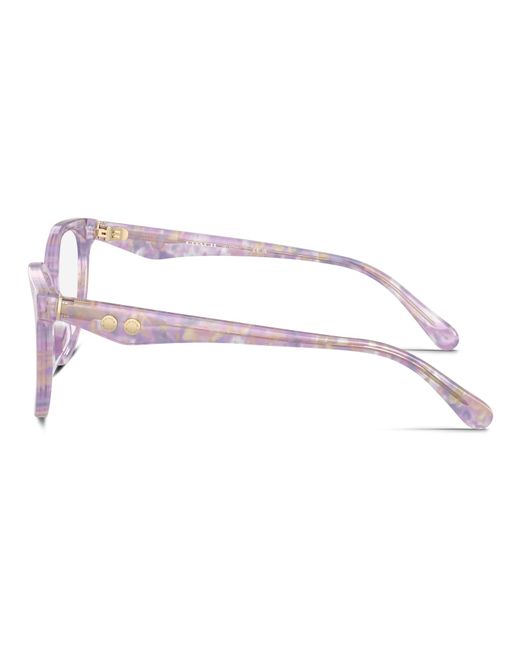 COACH Hc6259u Universal Fit Square Prescription Eyewear Frames in Black ...