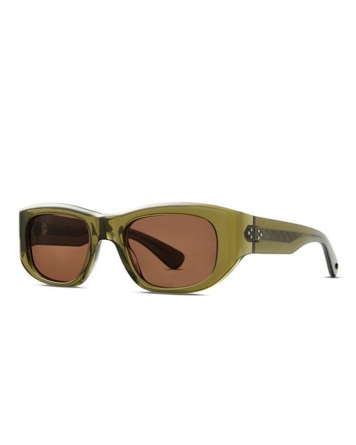 Garrett Leight Green Laguna Sun for men