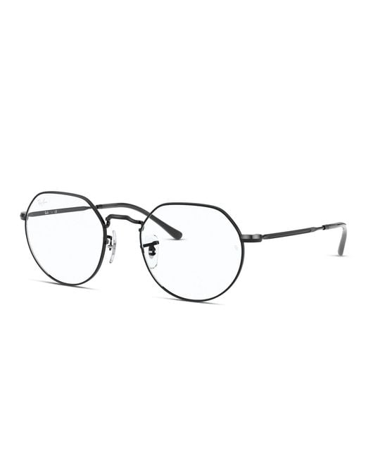 Ray-Ban Black Rx6465 Jack for men