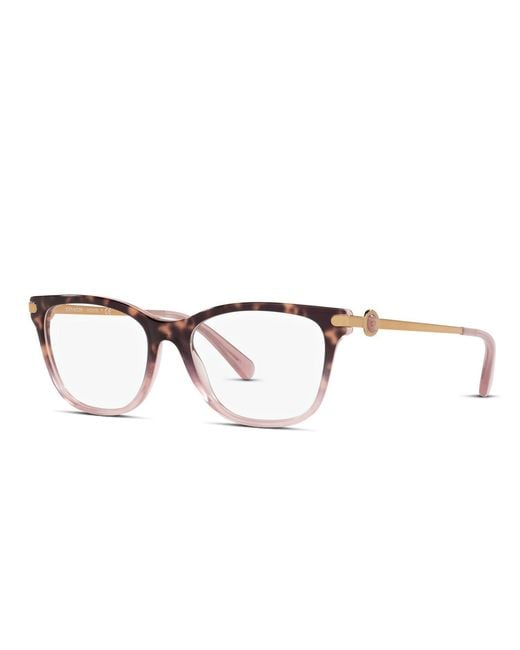 COACH Black Tortoise Cat-Eye Acetate Frames