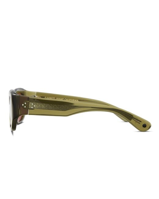 Garrett Leight Green Laguna Sun for men