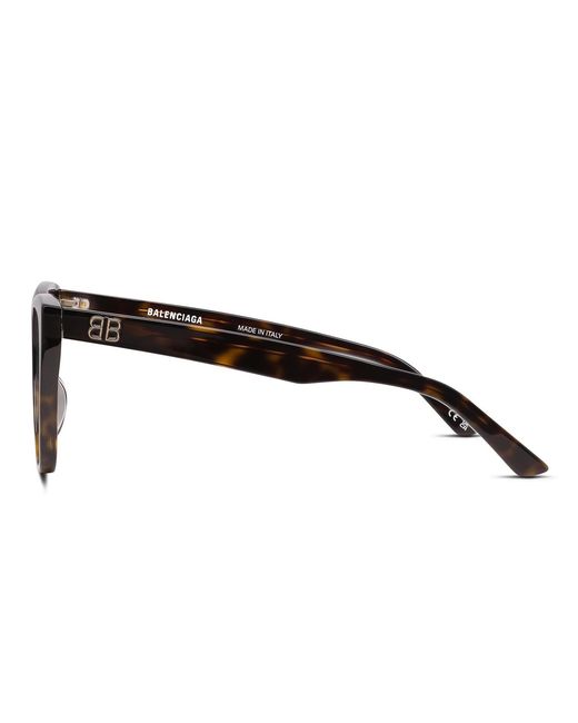Balenciaga Black Bb0129O/Tortoise