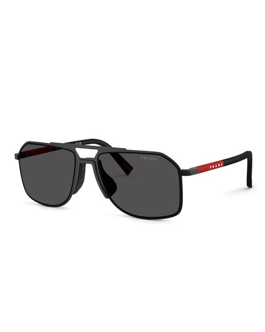 Prada Linea Rossa Black Psb51S for men