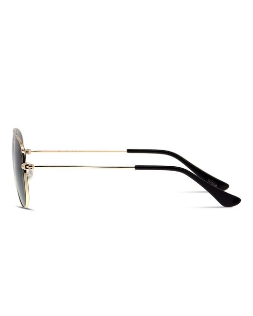 Ottoto Black Aviator Metal Kids Sunglasses