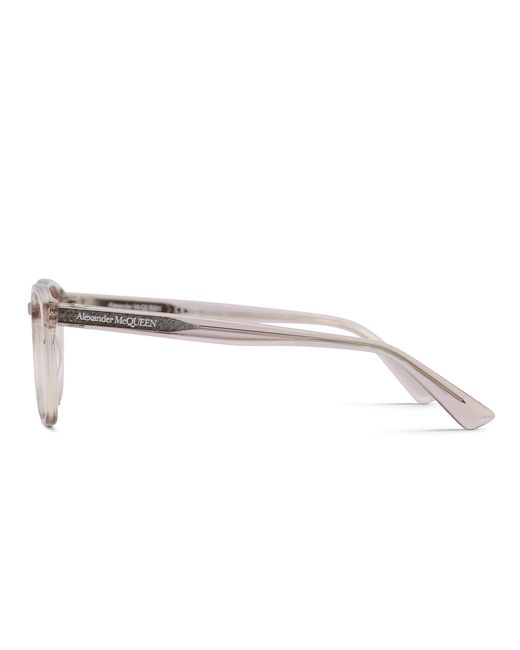 McQueen Black Am0462O,Clear for men