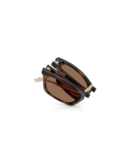 COACH Black Hc8455 Folding for men