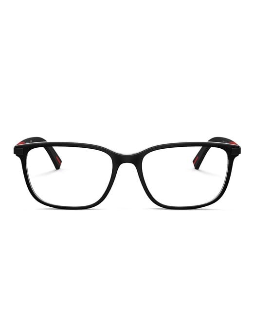 Prada Linea Rossa Black Ps02Rv for men