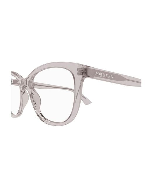 McQueen Black Am0487O,Clear