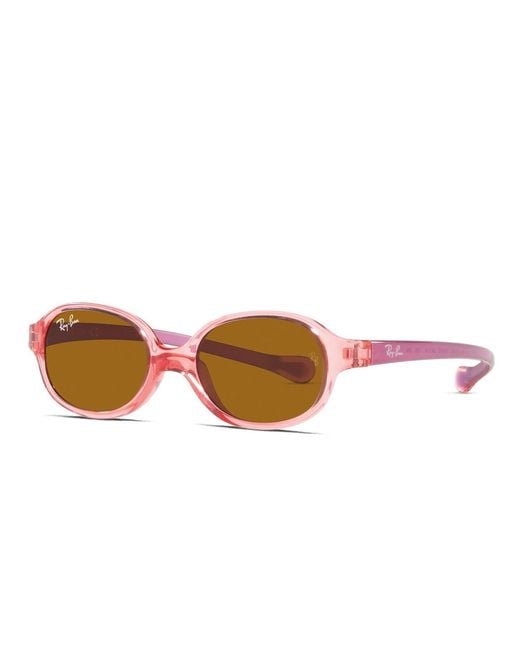 Ray-Ban Black Oval Toddler Sunglasses