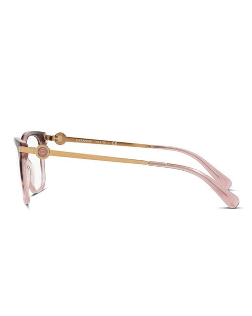 COACH Black Tortoise Cat-Eye Acetate Frames
