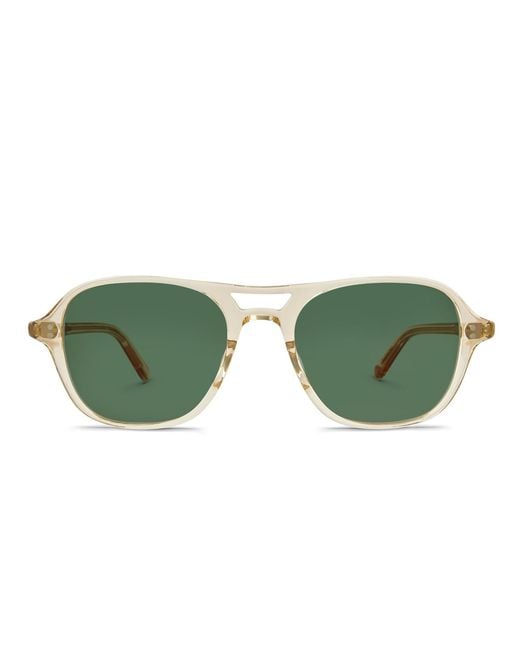 Garrett Leight Green Doc Sun