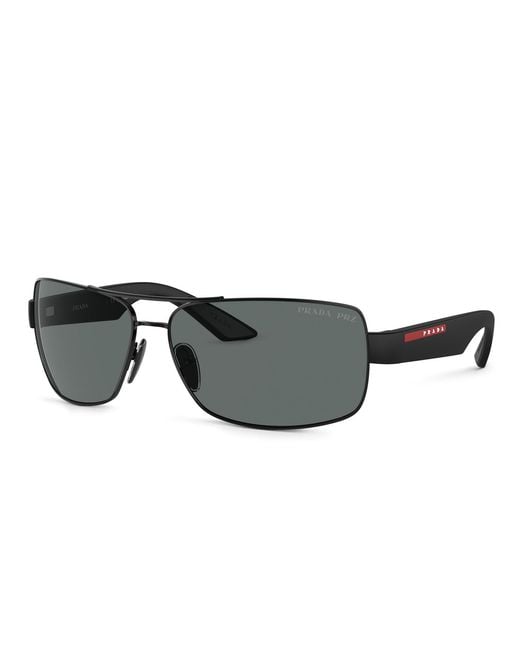 Prada Linea Rossa Black Ps50Zs for men