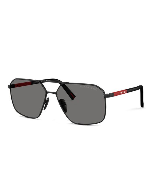 Prada Linea Rossa Black Psa50S for men