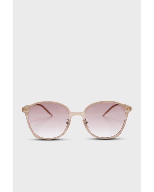Glassworks Multicolor Cocoa Perspex Frame Classic Sunglasses