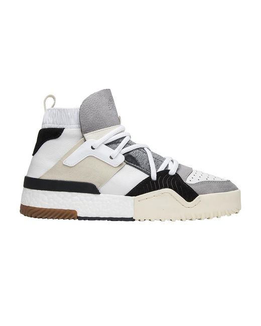 adidas Alexander Wang X Aw Bball 'cream' in Gray for Men | Lyst