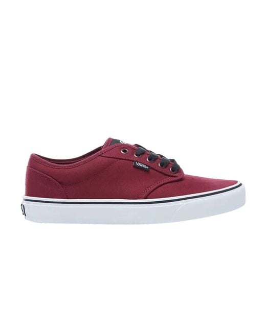 Vans Atwood 'oxblood White' in Red for Men | Lyst