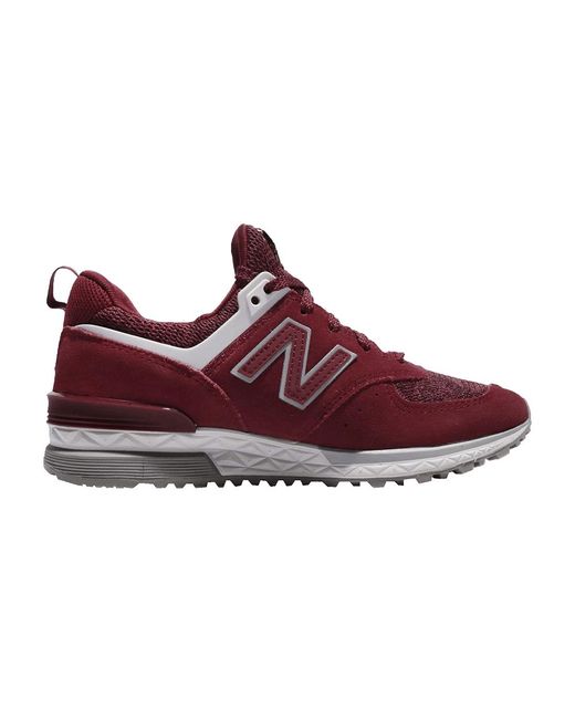 New Balance 574 'red Grey' for Men Lyst