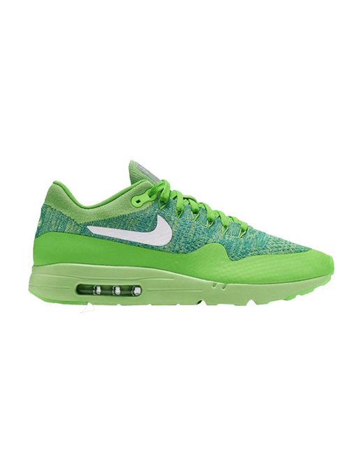 fluorescent green air max