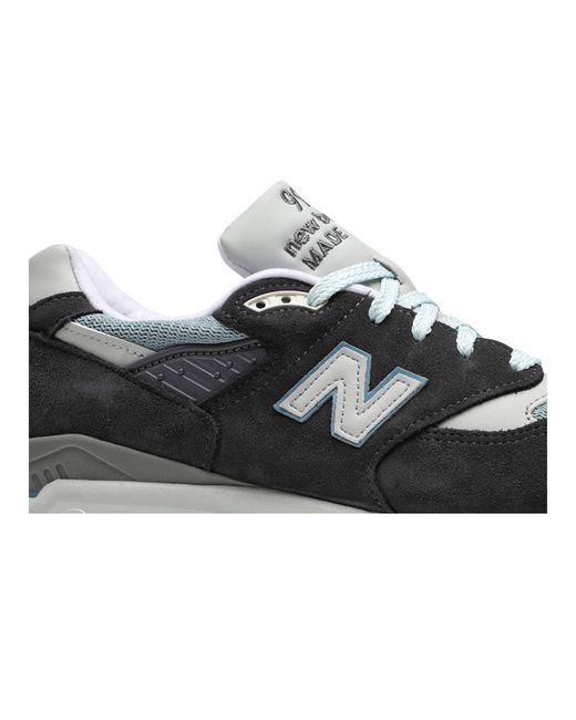 New Balance Kith X 998 Made In Usa 'steel Blue' in Black for Men