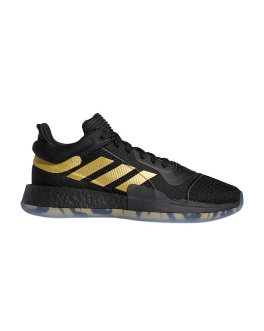 adidas Marquee Boost Low 'black Metallic Gold' for Men | Lyst