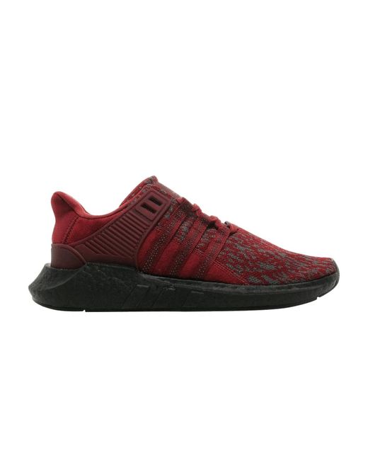 adidas Jd Sports X Eqt Support 93/17 'burgundy Suede' in Red for Men | Lyst