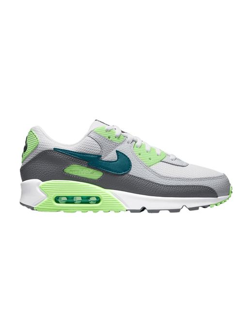 white and green air max