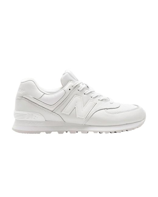 new balance 574 white out