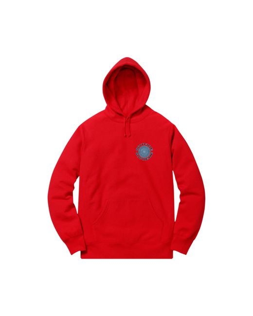 Supreme Spitfire Hooded Sweatshirt 'red' for Men | Lyst