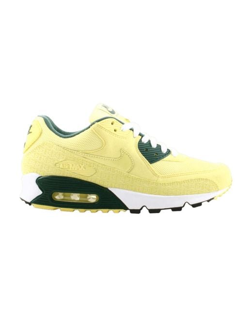 womens yellow air max 90