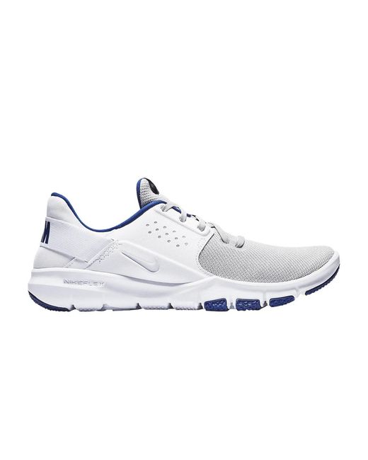Nike Flex Control 3 'wolf Grey Deep Royal Blue' in White for Men | Lyst