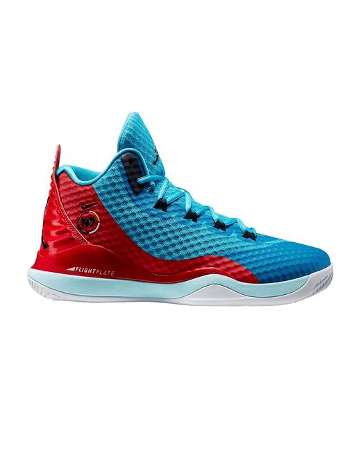 Nike Jordan Super.fly 3 N7 Po in Blue for Men | Lyst