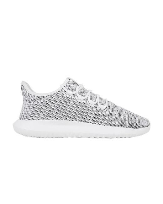 adidas Tubular Shadow Knit 'white' in Gray for Men | Lyst