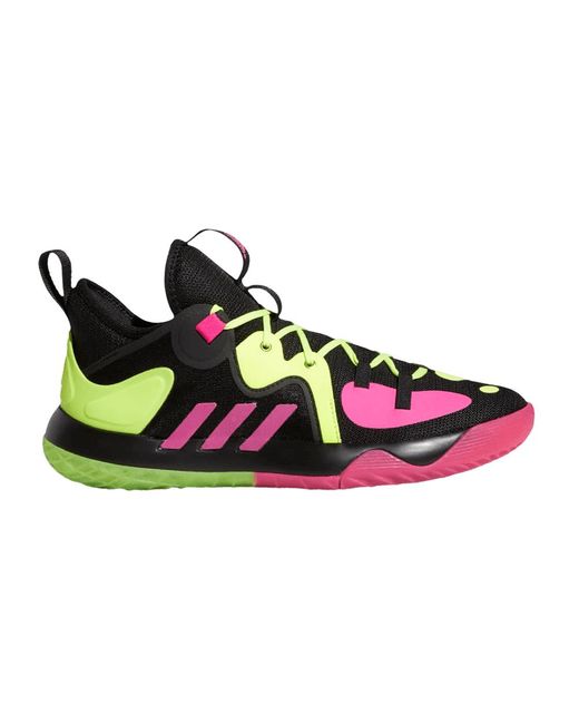 adidas Harden Stepback 2 'black Shock Pink Yellow' in Green for Men | Lyst