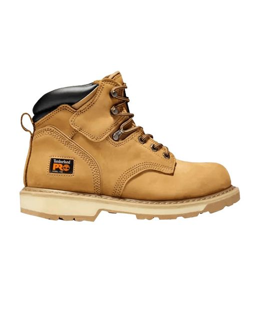 Timberland Pro Pit Boss 6 Inch Steel Toe Boot 'wheat' in Brown for Men