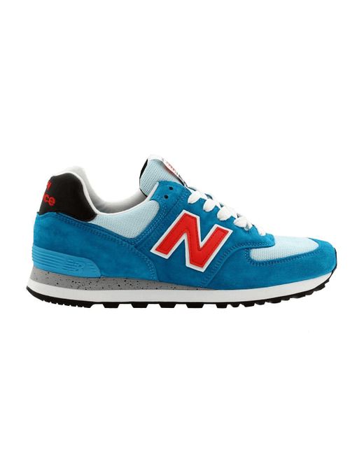 New Balance 574 Made In Usa in Blue for Men | Lyst