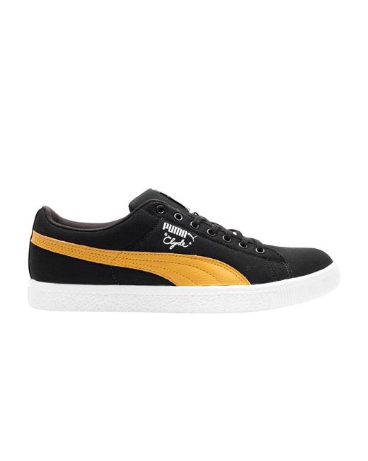 PUMA Undefeated X Clyde Canvas in Black for Men | Lyst
